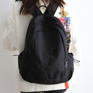 Student <b>Backpack</b> 18 In Gray Solid Color Unisex <b>Computer</b> Interlayer Everyday Use - Product Image 4