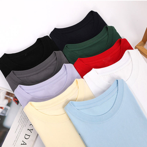 ผู้ผลิตจำหน่ายเสื้อยืดคอกลมทรงปกติสำหรับผู้ชาย ผ้าฝ้าย 100% 220gsm  แบบรีดร้อนสำหรับสไตล์วินเทจ - Product Image 2