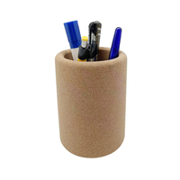 Porte-crayon en bois souple et léger, papeterie écologique en liège, 1 pièce, meilleure vente