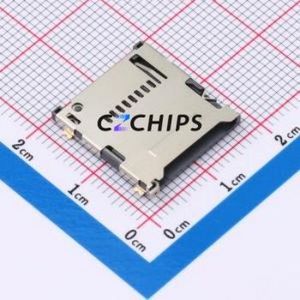 TF-112-ACP9 SD Card / Memory Card Connector SMD Connector Card Tray Type MicroSD Card (TF Card) Card Holder With - Product Image 1