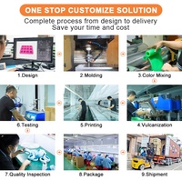 Moule à glaçons en silicone de qualité alimentaire personnalisé en usine, hexagonal, 37 trous, bac à glaçons en nid d'abeille avec couvercle