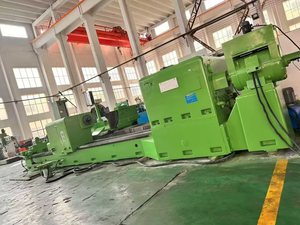 <span class=keywords><strong>Tour</strong></span> <span class=keywords><strong>à</strong></span> rouleaux CNC robuste pour laminoirs métalliques, usinage de haute précision de rouleaux de grand diamètre, portée de 6 mètres - Product Image 2