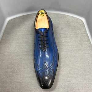 Chaussures Oxford Daniel Wafer à bout carré, lacées, imperméables, respirantes, formelles et de bureau pour hommes - Product Image 6