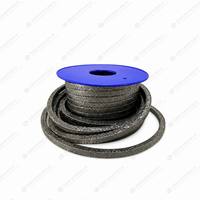 Emboutissage tressé en graphite HS862 renforcé de fil Inconel, emballage haute pression pour pompes et vannes