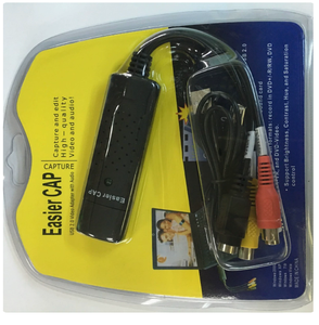 Carte de <span class=keywords><strong>capture</strong></span> vidéo USB <span class=keywords><strong>Easycap</strong></span>, carte de <span class=keywords><strong>capture</strong></span> vidéo monocanal USB, prend en charge Win7 DVD Maker - Product Image 2