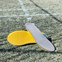 Plantillas Deportivas Transpirables JS JS-0445, Plantillas de EVA con Amortiguación y Absorción de Impactos para Hombres y Mujeres