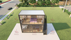 Sang Trọng 20ft Thép <span class=keywords><strong>Prefab</strong></span> <span class=keywords><strong>Modular</strong></span> Vận Chuyển <span class=keywords><strong>Container</strong></span> Đúc Sẵn Cửa Hàng Bán Lẻ Trung Tâm Mua Sắm <span class=keywords><strong>Container</strong></span> Nhà Nhà Biệt Thự Nhà - Product Image 5