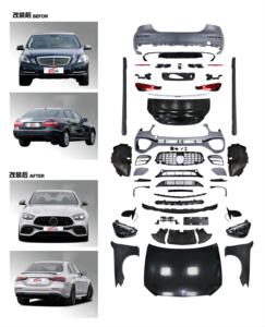 Kit de Carrocería de Parachoques de Alta Calidad para <span class=keywords><strong>Clase</strong></span> <span class=keywords><strong>E</strong></span> <span class=keywords><strong>2009</strong></span>-2014 W212 2021-2023 W213 E63 Facelift - Product Image 5