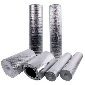 Reflective Aluminum Bubble Insulation Radiator Insulating Foam Foil Thermal <strong>Soundproof</strong> Insulation <strong>Materials</strong> - Product Image 1
