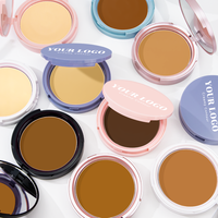 Correcteur de teint personnalisé avec logo, couvrance totale, haute définition, végan, marque privée, longue tenue, crème de maquillage pour le visage, fond de teint