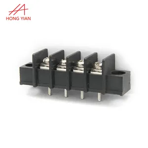 2 3 4 5 6 8 10 pins Terminal Block Connector 7.62mm 9.5 11 mm pitch for PCB Mounting Big Current Barrier Strip Terminal Blocks