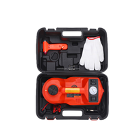 Cric hydraulique portable 5 tonnes en acier – Kit d'outils de réparation automobile d'urgence
