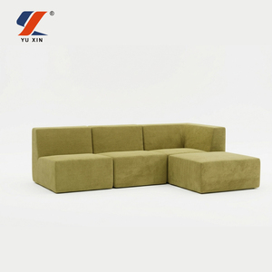 Canapé modulable multifonctionnel réversible en forme de L, extra large, pour villa, manoir, home cinéma - Product Image 2