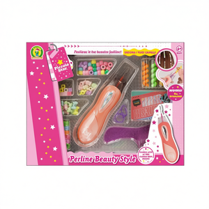 Kit de Trenzado de Cabello Piccola Star Perline, Estilo Plástico y Elegante, para Niñas de 6+ Años, Accesorios de Moda para Niños, Hecho en Italia - Product Image 2