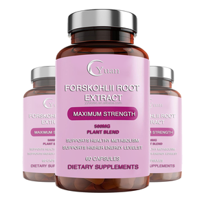 OEM ODM Ekstrak Akar <span class=keywords><strong>Forskolin</strong></span> Berkualitas Tinggi 20% Kekuatan Maksimum untuk Kapsul Penurun Berat Badan Mendukung Metabolisme Sehat - Product Image 1
