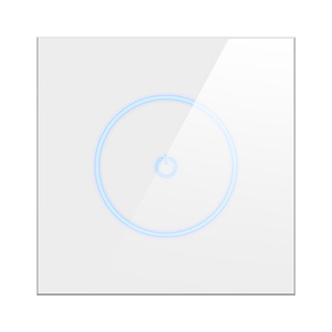 Interruptor inteligente de pared con pantalla táctil, Panel de cristal negro, estándar europeo, 1/2/3 entradas, aplicación Tuya, <span class=keywords><strong>Wifi</strong></span>, 86x86mm - Product Image 3