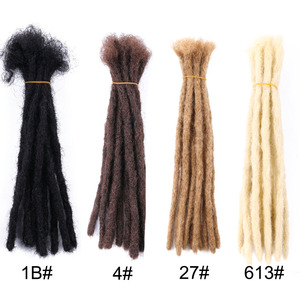 Extensiones de Cabello afro rizado de ganchillo, pelo humano Afro de 20 pulgadas, producto en oferta - Product Image 2