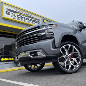 Tùy Chỉnh <span class=keywords><strong>Chrome</strong></span> Bánh Xe 18-22 Inch Giả Mạo Monoblock Giả Mạo Vành 6 Hole10J Chiều Rộng Bánh Xe Vành Cho Chevy Silverado Tacho GMC Sierra Ykon - Product Image 1