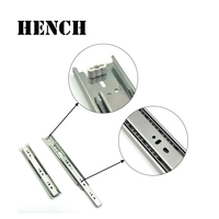 Rail coulissant pour meubles, extension complète pour tiroir, 45mm, bon marché