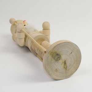 Giáng sinh bằng gỗ trang trí tự làm đồ chơi trẻ em không sơn <span class=keywords><strong>nutcracker</strong></span> lính - Product Image 6
