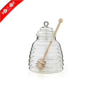 Varillas agitadoras de miel de madera saludable de moda antigua hechas en China vajilla para tarro de vidrio de miel - Product Image 1