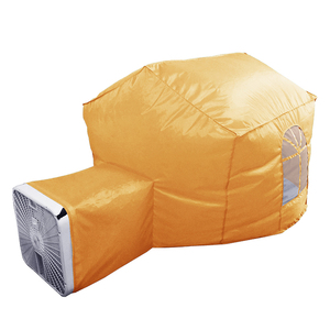 Lều chơi trẻ em bơm hơi, nhà đồ chơi dạng quạt, dựng nhanh, không đáy, dễ dàng lắp đặt, dùng trong nhà - Product Image 1