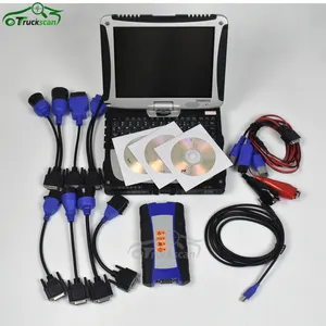 Heavy Duty Truck Diagnostic scanner Tool USB Data Link 125032 Tester +CF19 laptop