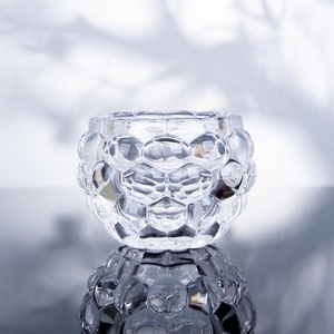 Lampes de Table en cristal Porte-Bougie <span class=keywords><strong>Bougeoir</strong></span> Table <span class=keywords><strong>bougeoir</strong></span> en <span class=keywords><strong>verre</strong></span> pour la Cérémonie De Mariage et Décoration De La Maison - Product Image 3