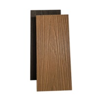 Dalles de terrasse en WPC imperméables et antidérapantes pour l'extérieur, revêtement de sol en bois-plastique co-extrudé, terrasse en WPC à grain de bois 3D, terrasse composite