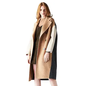 2020 New Female Jtfur Hot Sale Casual Double Face Wool Women's Coat