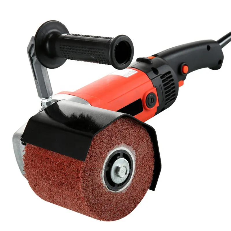 300rpm 1400W Portable Electric Speed Regulation Stainless Steel Metal Mirror Polisher Metal Wood/Steel/Floor Polishing Machine