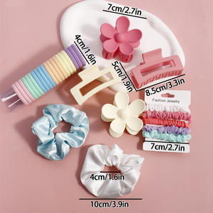 Barrettes à cheveux mignonnes et élégantes pour filles, accessoires pour cheveux, ensembles de barrettes à cheveux - Product Image 5