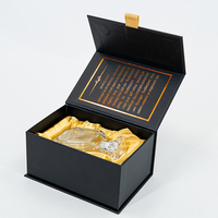 Boîte Cadeau Parfum Vide en Carton Personnalisée, Exquise et Faite Main en Forme de Livre pour Cosmétiques et Parfums