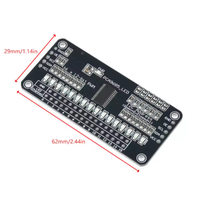Module de carte de commande LED PCA9685 16 canaux, bus I2C, contrôleur PWM, 2,3 V à 5,5 V, haute qualité, usage général
