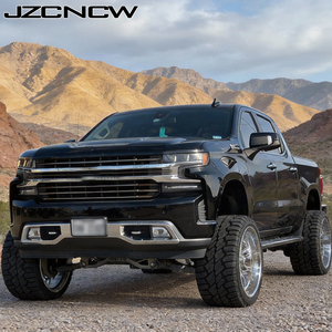 JZCNCW Jantes forgées en alliage d'aluminium sur mesure 26x16J 28X16J à lèvre profonde pour F-150/F450/1500 Silverdo/2500 Voitures particulières - 3 ans - Product Image 3