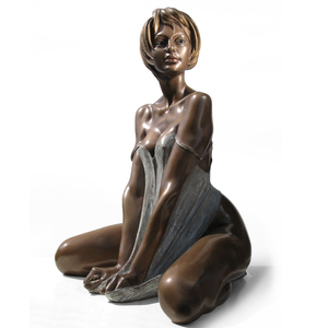 Sculpture d'<span class=keywords><strong>art</strong></span> sur mesure en métal artisanat Sexy belle Bronze femmes nues - Product Image 5