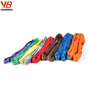 저렴한 가격 5톤 리프팅 벨트 플랫 웨빙 슬링 엔드리스 웹 슬링 - Product Image 3