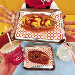 Papel de Envolver para Hot Dogs, Recubierto de Grado Alimenticio, Ecológico, Virgen, Antigrasa, para Empacar Hamburguesas, Pan, Pasteles y Sándwiches - Product Image 3