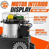 Kit de Motor para Puerta Corredera Eléctrica Automática con Precio al por Mayor, con Placa de Control de Parada Lenta y Función de Rebote con Detección de Obstáculos