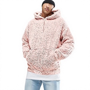 Men's Sherpa Fleece <b>Hoodie</b> Winter Warm <b>Teddy</b> Pullover Sweatshirt Custom Men's <b>Teddy</b> Fleece <b>Hoodie</b> Oversized Sherpa Sweatshirt - Product Image 1