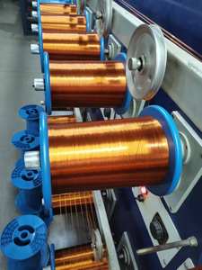 سلك نحاسي دائري مصقول AWG 11 13 14 18 20 23 24 25 26 27 28 35 مقياس SWG سلك لف مغناطيسي نحاسي - Product Image 5