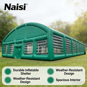 Evento juego de deporte inflable de <span class=keywords><strong>tenis</strong></span> campo de fútbol inflable tienda de la bóveda de aire - Product Image 2