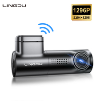 Caméra de tableau de bord LINGDU D08 1296P, enregistreur de voiture, boîte noire de voiture, caméra 1296P, caméra de tableau de bord pour l'enregistrement en voiture, DVR
