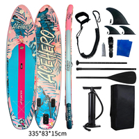 Fabricantes Chinos de Tablas de Paddle Surf, OEM, Dropshipping, Tabla de Paddle Surf Inflable de 11'x33"x6", Portátil, Ecológica