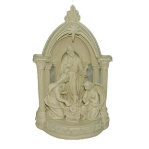 Artesanía de resina de moda creativa, Notre pesebre de Dame, estatua de María, <span class=keywords><strong>serie</strong></span> religiosa Popular, escultura de decoración del hogar - Product Image 4