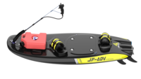 Planche de surf motorisée à essence JF ADV Adventure Jetboard 60 km/h en fibre de carbone, réservoir de carburant de 9,2 L, jet surf à essence pour les excursions côtières