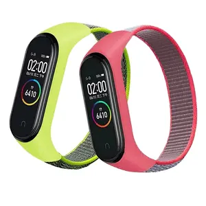 Low Price Wholesale Smart Wrist mi Band Strap For Xiaomi 6 5 4 3 Soft sport Silicone bracelet metal Watch Accessories