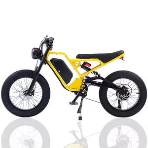 Bicicleta de Montaña para Adultos, Rápida, de 20 Pulgadas, con Cuadro de Aluminio, Suspensión Trasera, Batería de Litio de 48V 1500W, Neumáticos Anchos para Nieve y Terreno Difícil - Product Image 3