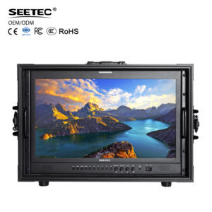 SEETEC P215-9HSD-CO 21.5 "IPS Full HD Broadcast Director Monitor, 3G-SDI/HDMI I/O, boîtier en aluminium, pour OB Van & Studio - Product Image 1
