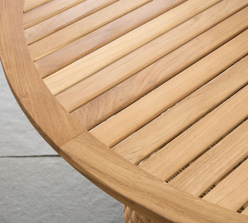 All-Weather Wicker Round Dining Table set furniture tables outdoor wicker table and chair set